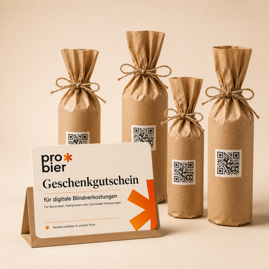 Geschenkgutschein für eine probier Verkostung